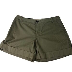 Banana Republic Olive Green Ryan Fit Shorts Size 6